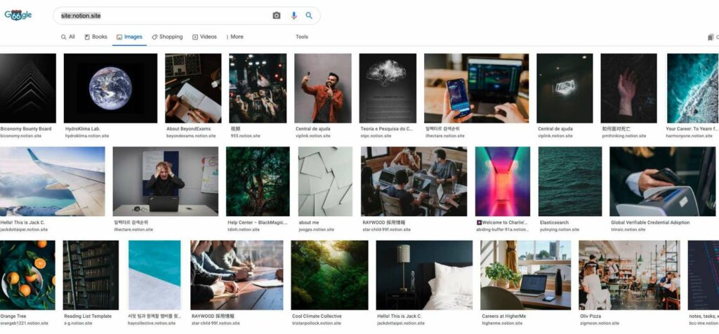 notion sites