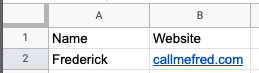 Python Google Sheets Demo