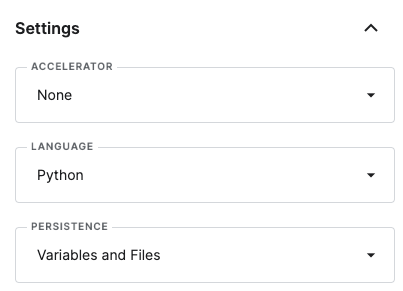 Persistent variables and files in Kaggle
