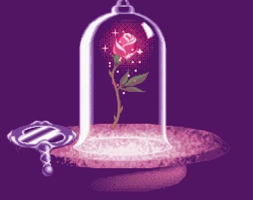 rose animated gif how to draw beauty and the beast