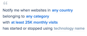 similartech alerts