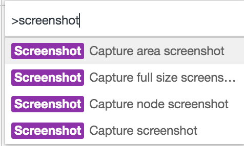 capture full size screenshots chrome