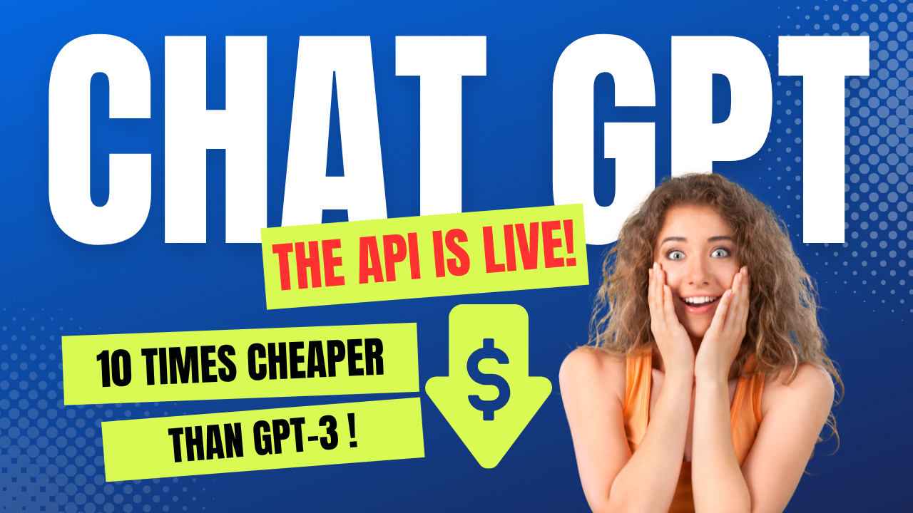 Replace GPT-3 by ChatGPT, the API is 10 times cheaper!