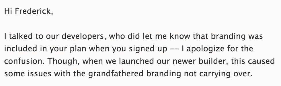 typeform branding removal