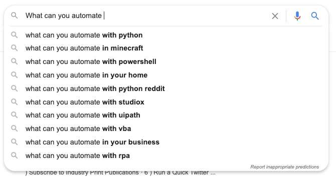 what can you automate search 2 xxl
