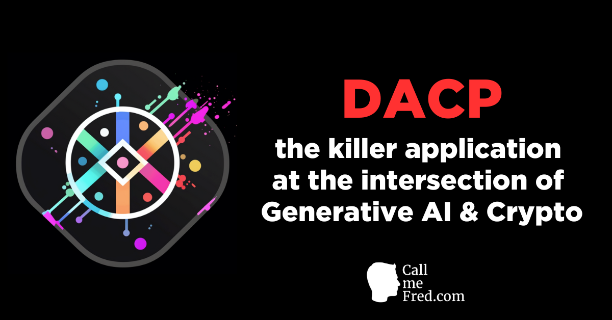 What would be the killer application at the intersection of Generative AI and Crypto?